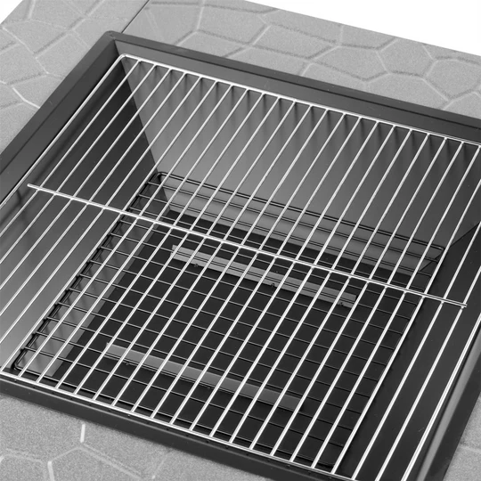 Мултифункционална маса 3в1 Fire Pit, Барбекю, Камина, Ледарка - Image 4