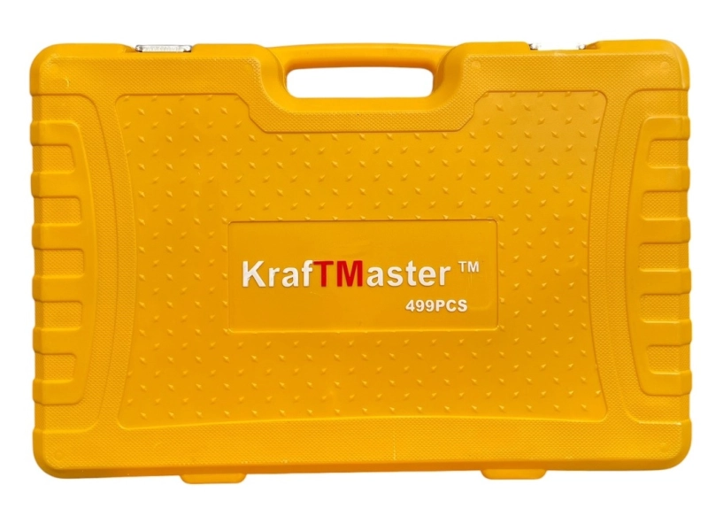 Професионален комплект инструменти 499 части с акумулаторен гайковерт KraftMaster 36V 10Ah - Image 3
