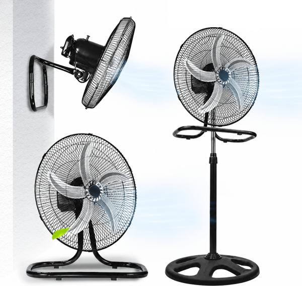 Вентилатор 3 в 1, 45 см – стоящ, настолен и стенен, 65W - Image 12